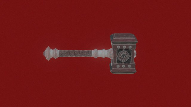 Doomhammer (Molot Rocka) Zip 3D Model