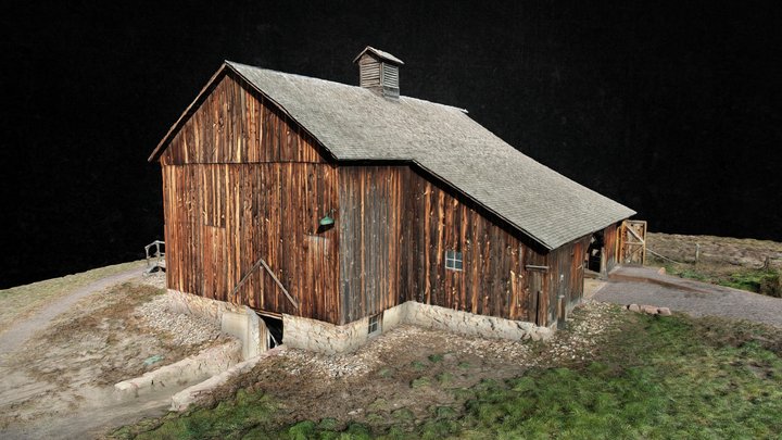 The McIntosh Barn at the AHC 3D Model