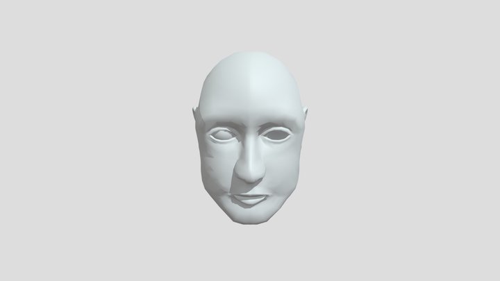 CharacterHead 3D Model