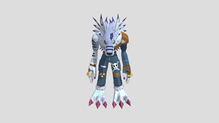 WereGarurumon 3D Model