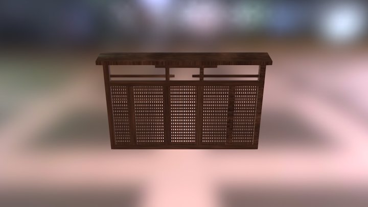 Fench 3D Model