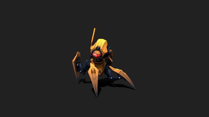 Wrack Character 3D Model