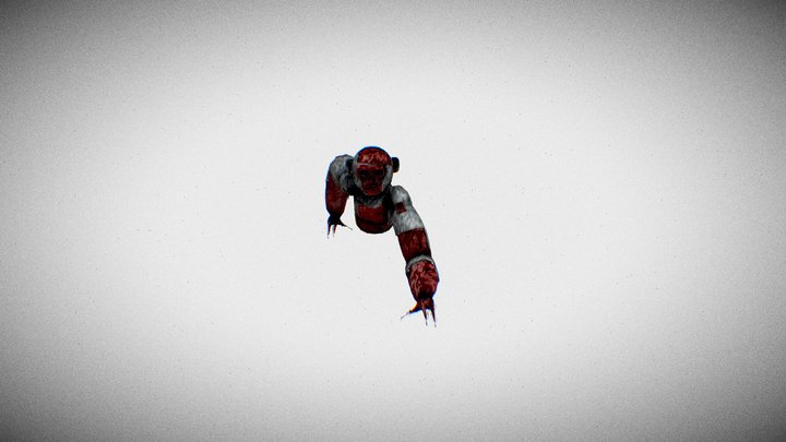 scary-baboon-monster-fanmade 3D Model