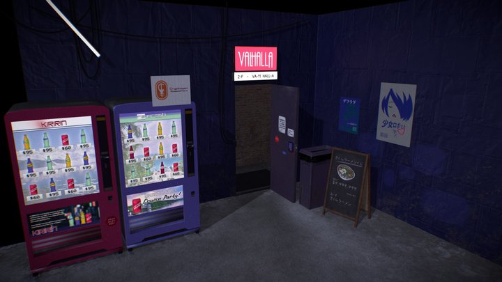Welcome to VA-11 Hall-A 3D Model