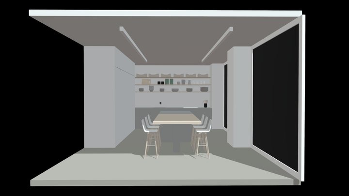 COCINA 1 3D Model