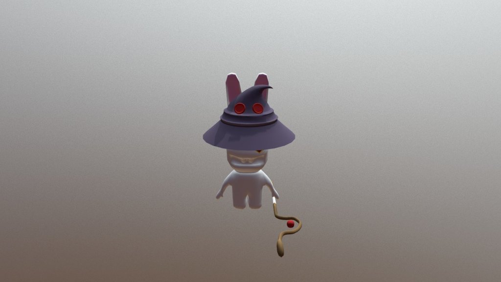 Megumin Rabbid Smooth — Sketchfab embed 3D viewer