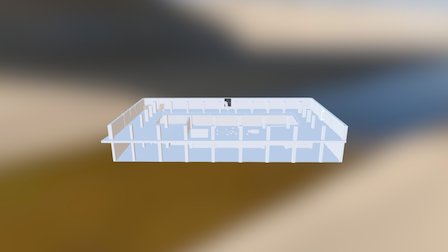 Výstava veletržní palác 3D Model