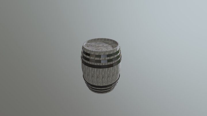 Barrel 3D Model