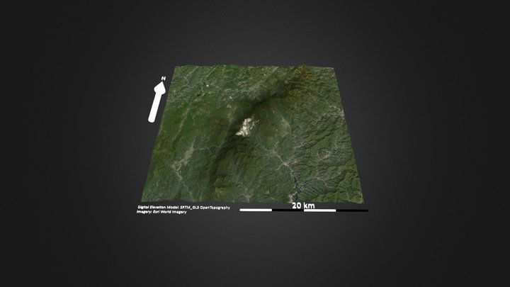 广西猫儿山 – Free 3D Model STL