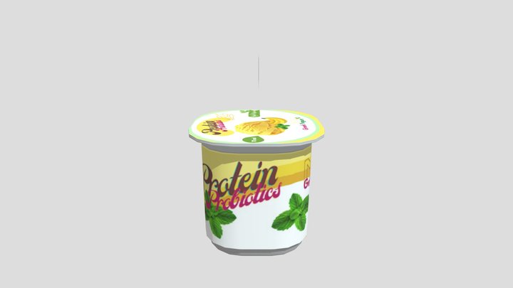 NK_Greek_Yogurt_Packaging_01 3D Model