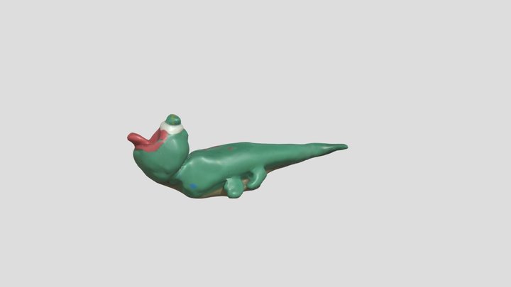 leonardo lizard – Kostenloses 3D-Modell STL