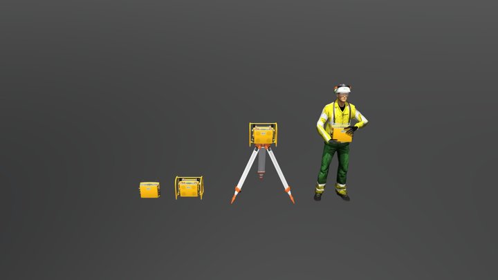 train detection system variant 1 3D Model