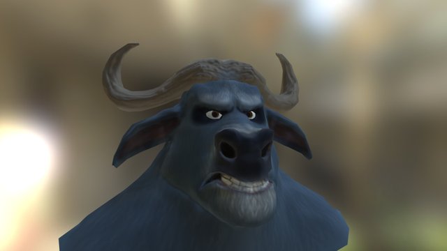 Zootopia. Chief Bogo 3D Model