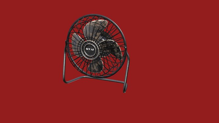 electric fan 3D Model