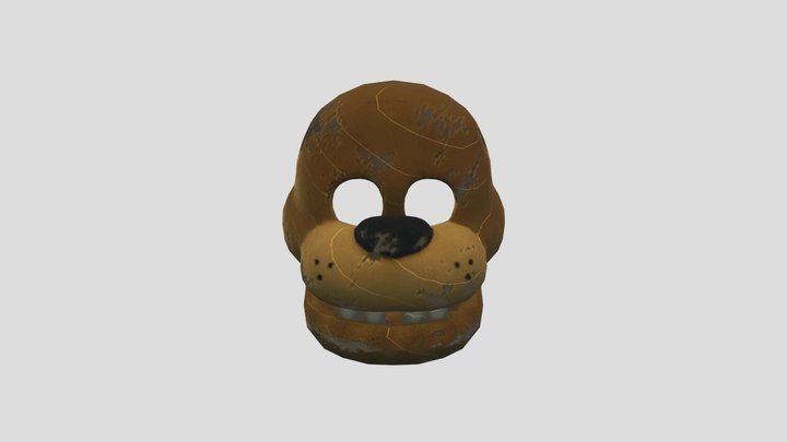 Freddy Mask 3D Model