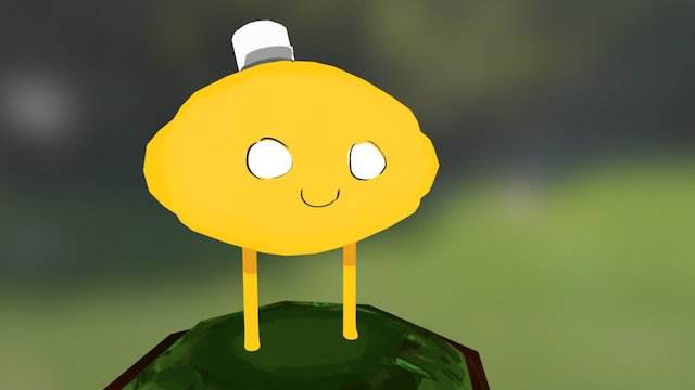 Lil Lemon 3D Model