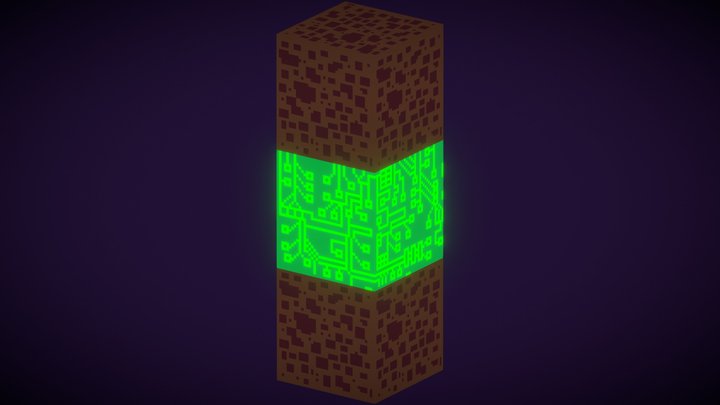 Codium Block 3D Model