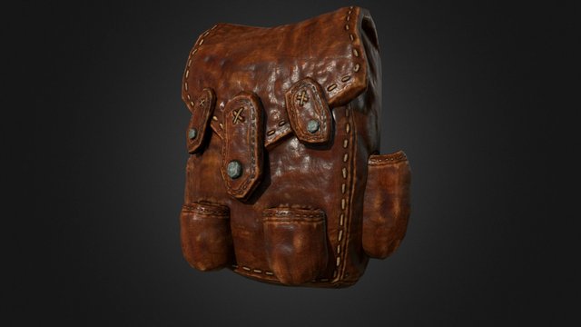 Backpack for The Elder Scrolls V: Skyrim 3D Model