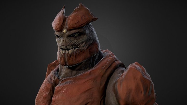 Monster Sculpt 3D Model