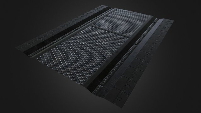 Sci-fi Floor 3D Model
