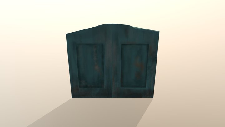 Saloon Doors 3D Model
