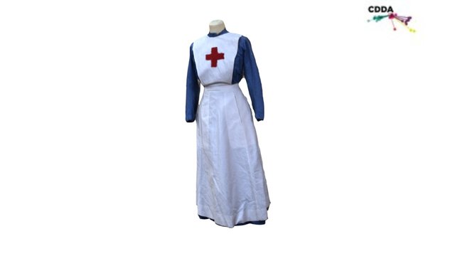 Nurse WWI 3D Model