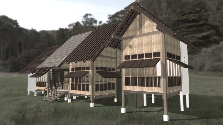 BAAN AKSORNSIT 3D Model