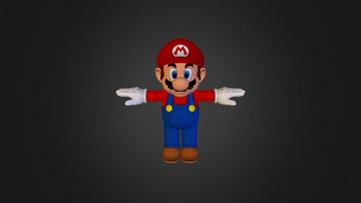 Mario 3D Model