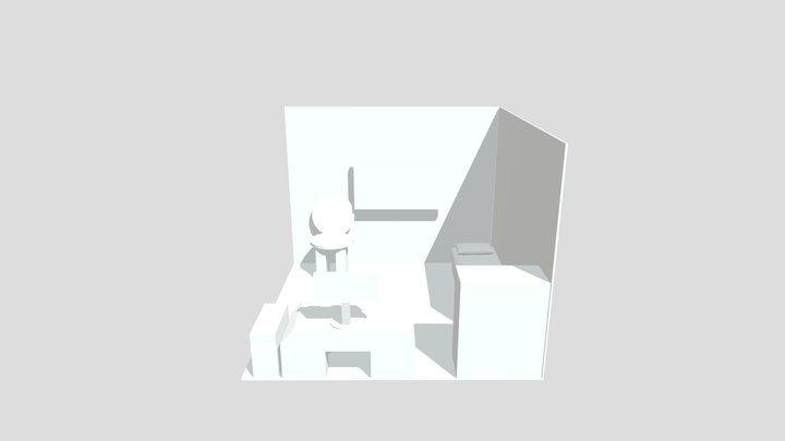 Isometric room Harrison 3D Model