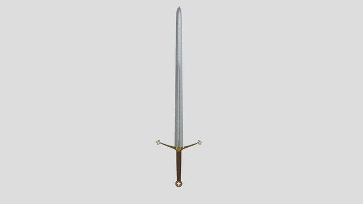 Shippable Claymore 3D Model