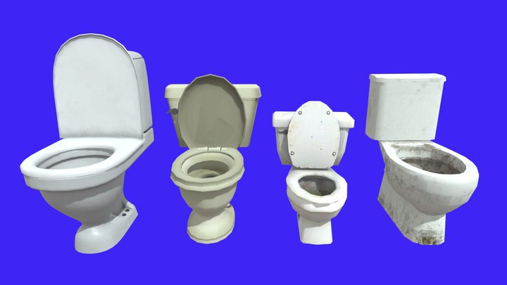 Toilets_f 3D Model