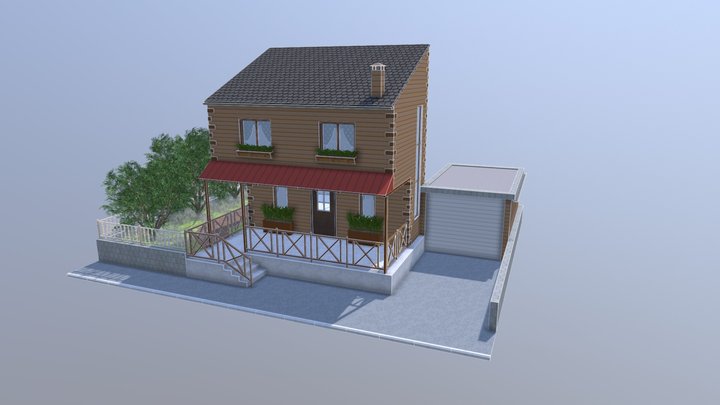 House_T1 3D Model