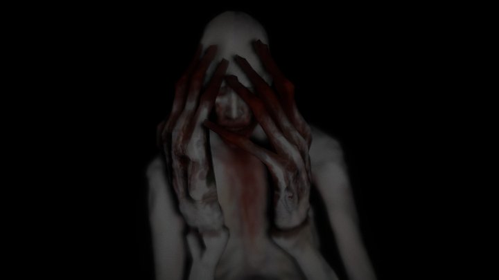 Fully Reanimated SCP-096 (Updated!) 3D Model