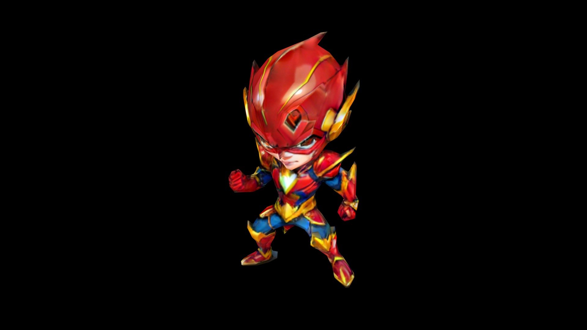 Superhero Cartoon Sprite - Download Free 3D model by klrxyz [29267a9 ...