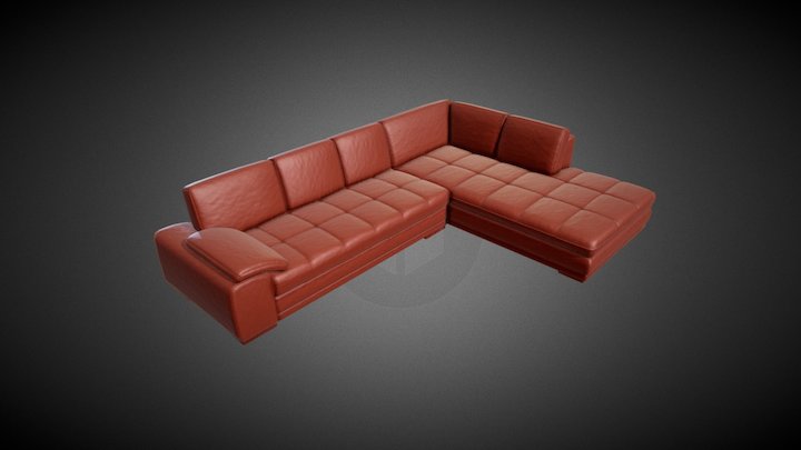 Furniture Sofa 003 V1 0 3D Model