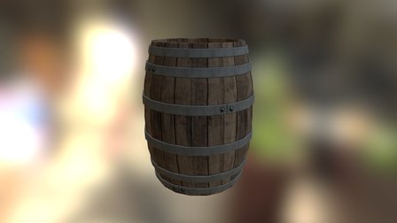 Barrel 3D Model
