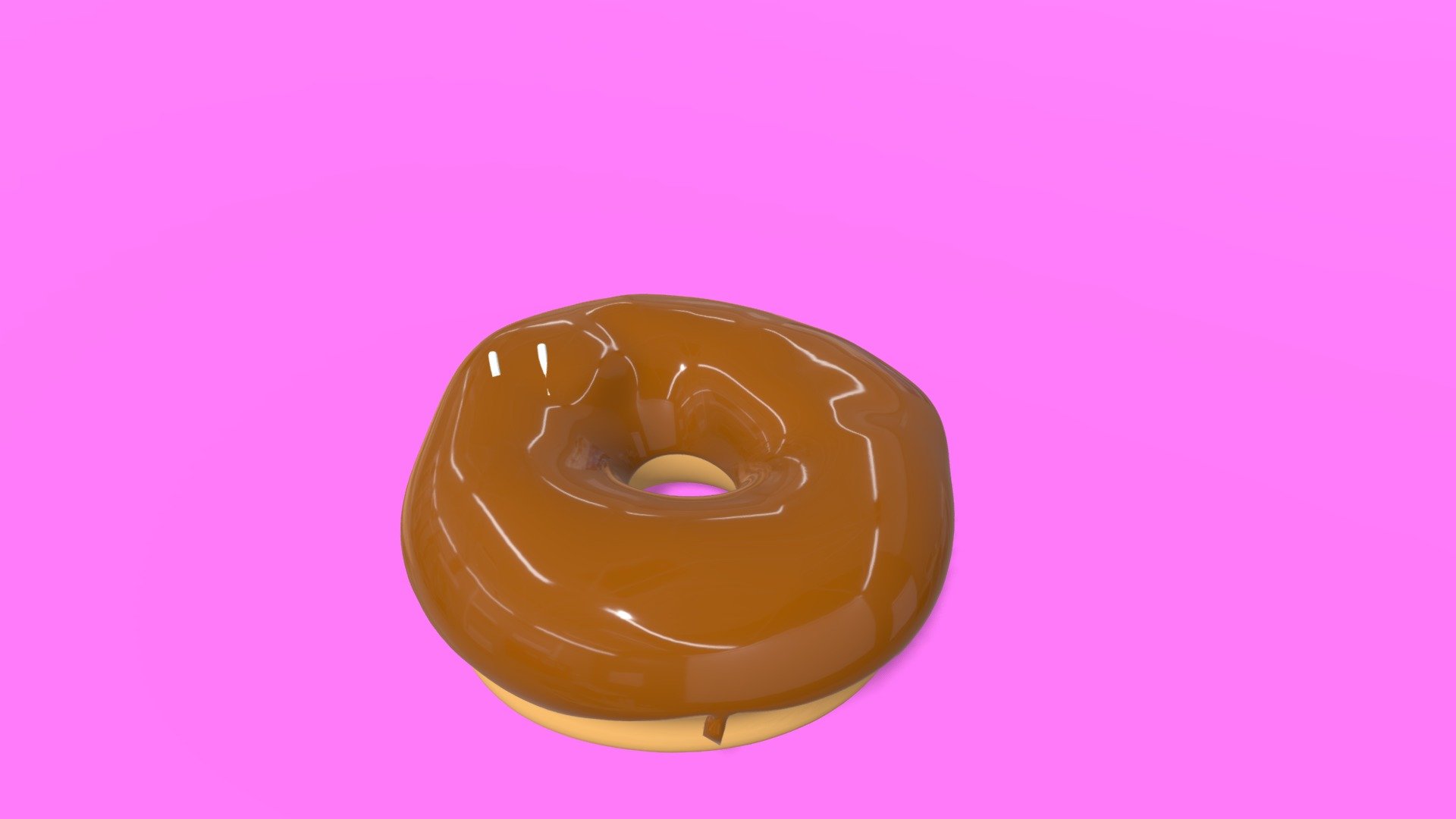 Chocolate Donut 3D model by Xusrav [2927493] Sketchfab