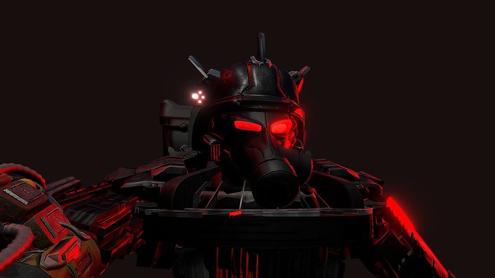 Astro Juggernaut Upgraded 3D Model