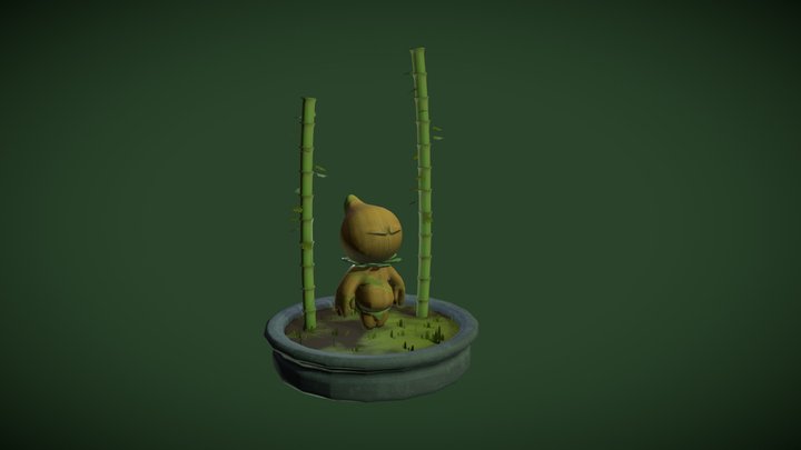 Onion Man 3D Model