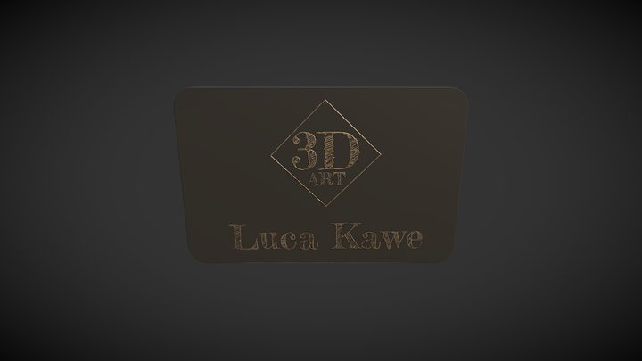 My Business Card 3D Model