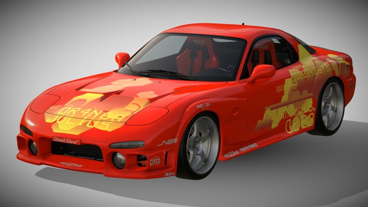 Rx7 3D models - Sketchfab