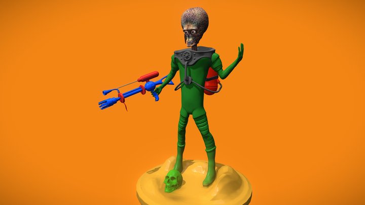 Mars Attacks! 3D Model