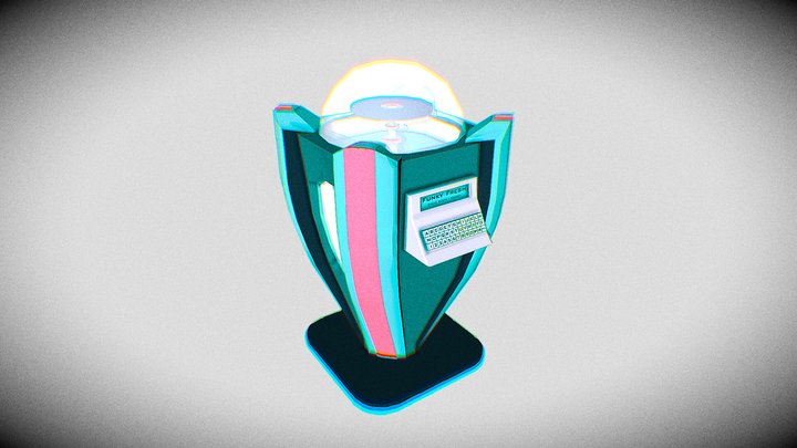 Retrofuturism - Hero Asset - Jukebox 3D Model