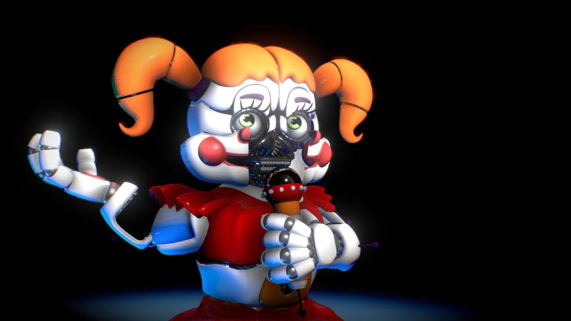 Circus Baby rig v1 - Download Free 3D model by Faertoon [292b2eb ...