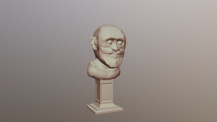 Human sculpture 3D Model