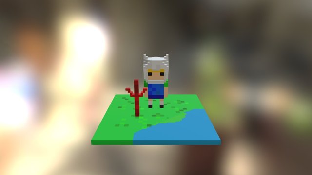 Finn 3D Model