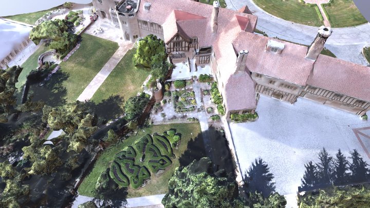 Meadowbrook Hall 3D Model