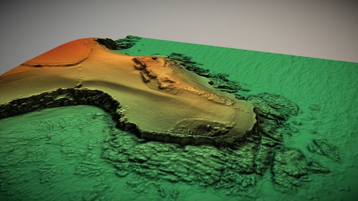 Rosemullion Head, Cornwall (UK) – Gratis 3D-model STL