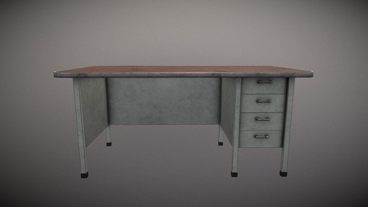 ⁓COVV 7-8-9⁓Metal table 3D Model