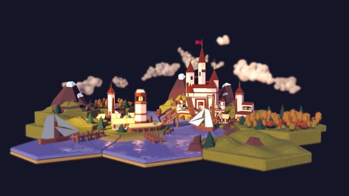 castle 3D Model